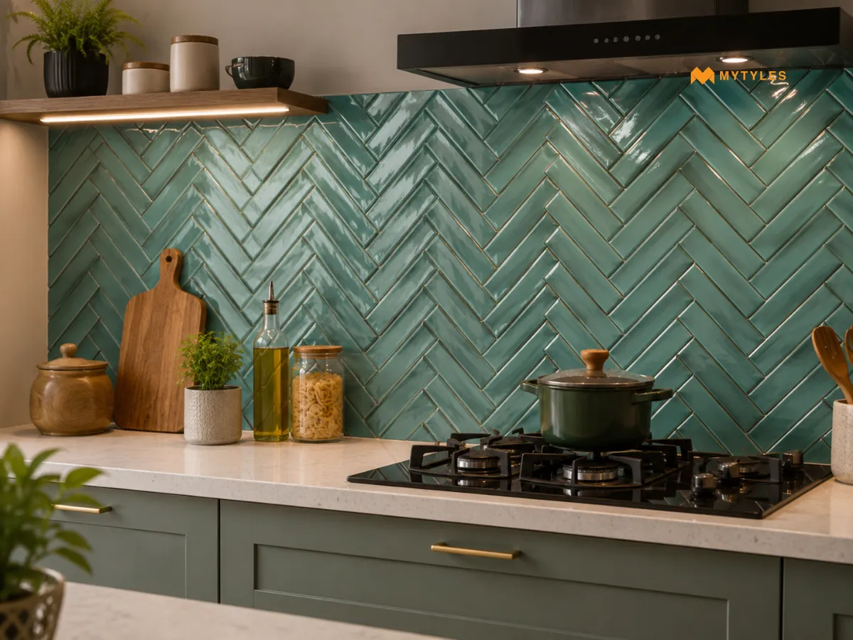 Subway Tiles With A Modern Twist